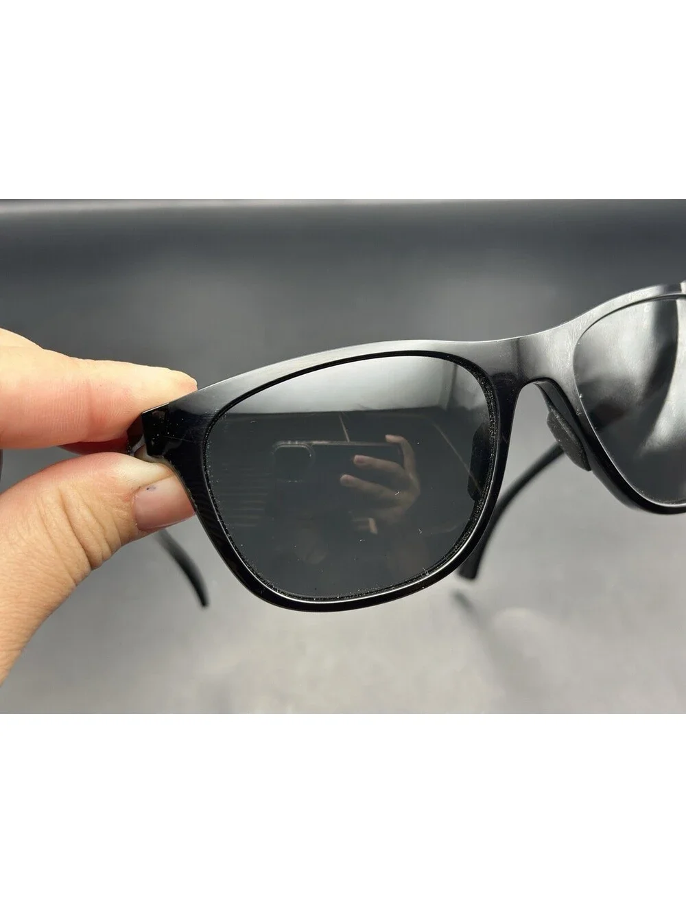 Oakley Leadline Polished Black/Grey Lenses